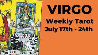Virgo: A Well Deserved UNFORGETTABLE Gift! 💙 July 17th  - 24th  2023 WEEKLY TAROT READING