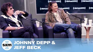 Johnny Depp & Jeff Beck Describe Being Back on Tour Together | SiriusXM
