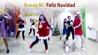 Dance Fitness / Disco–Cha-cha / Boney M / Feliz Navidad / New Year 2022