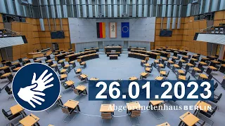 Plenarsitzung 26.01.2023