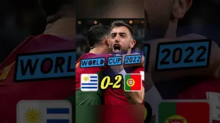 Portugal 🇵🇹 vs Uruguay 🇺🇾 FIFA World Cup 2022 March Highlights #football #ronaldo #shorts #viral 🥰🥰