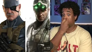 Splinter Cell vs Metal Gear Solid. REACTION (Death Battle)