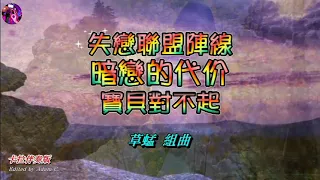 失戀聯盟陣線 暗戀的代價 寶貝對不起〈組曲〉〈純音樂伴奏版〉