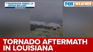 Louisiana Community Begins Recovery Following EF-2 Tornado