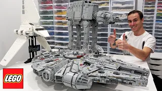 Placing LEGO AT-AT Walker & UCS Comparisons