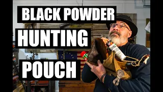 THE TRADITIONAL BLACK POWDER HUNTING POUCH