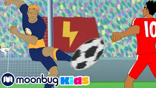 SUPA STRIKAS S05 E62 Cool Joe and The Comet | Football Cartoon | MOONBUG KIDS - Superheroes