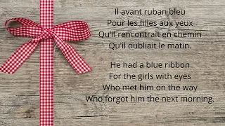 Les Rubans Et La Fleur by France Gall English Lyrics French Paroles ("The Ribbons & The Flower")