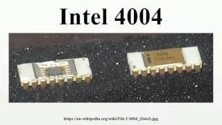 Intel 4004