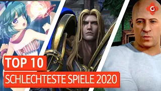 Top 10 - Die schlechtesten Spiele 2020 | TOP 10