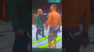 Big bad Bruce Buffer tells Khamzat Chimaev to go back! (Gilbert Burns vs Khamzat Chimaev)