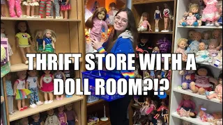 I found the BEST DOLL THRIFT STORE!! DOLL HUNT AND HAUL! Barbie, Rainbow High, American Girl & more!