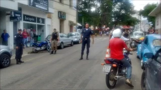 Guarda Municipal de Andradas trabalha em conjunto com PM para aumentar segurança na cidade