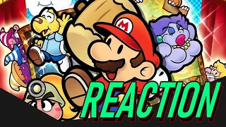 PAPER MARIO THE THOUSAND YEAR DOOR REMAKE REACTION! NINTENDO DIRECT HYPE