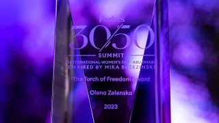 Олена Зеленська взяла участь у міжнародному форумі Forbes 30/50