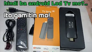 TV Stick 4K model - D6 unboxing, connections, testing