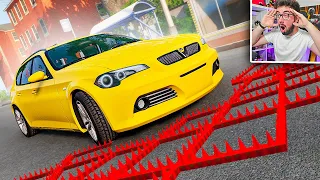 ACCIDENTES CON PINCHOS DESTRUCTIVOS 💥 | BeamNG Drive