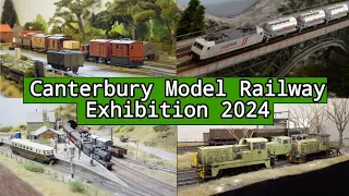 Canterbury Model Railway Exhibition 2024 - Lots of detailed layouts to see!