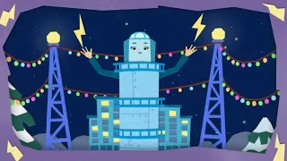 Домики - Электростанция - Серия 61 | новый познавательный мультфильм о путешествиях для детей
