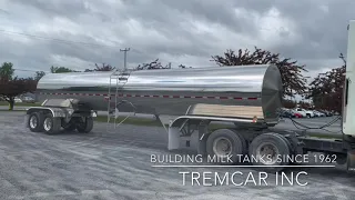 Transport Milk Tank Trailer, 6200 USG