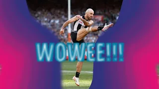 Steele Sidebottom wins the game for Collingwood!