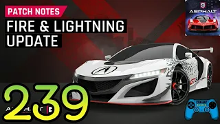 Asphalt 9 | Fire And Lightning Season | Patch Notes | New Cars | New Features | New Updates