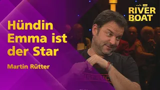 Hündin Emma ist der Star - Hunde-Coach Martin Rütter im Riverboat