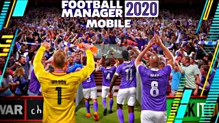 Football Manager 2020 MOBILE  Android / iOS  Gameplay  New Features Career Mode Review