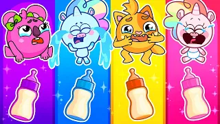 Baby Don't Cry Song😿🍼Unicorns Play with Baby Zoo Friends😍🦄Kids Songs & Nursery Rhymes by BI BA BOOM