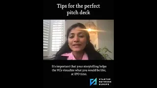 Tips for the perfect pitch deck