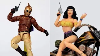 New the rocketeer and Betty 2 pack action figures in hand images revealed