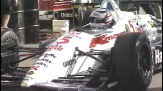 1993 NIGEL MANSELL  FIRST TEST IN A INDYCAR