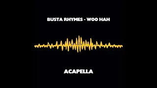 BUSTA RHYMES - WOO HAH  ACAPELLA