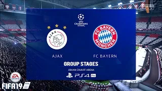 FIFA 19 | UCL 19 | Ajax Vs. FC Bayern