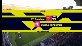 Efootball 2023 FC Barcelona Vs Bayern Munich Gameplay