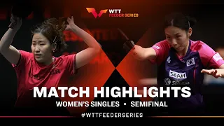 Lee Eunhye vs Park Gahyeon | WS SF | WTT Feeder Otocec 2024 Presented by I Feel Slovenia