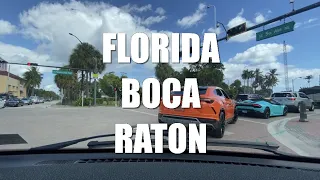 DRIVING TOUR FLORIDA BOCA RATON MILLIONAIRE MANSIONS & EXOTIC CARS BREATH TAKING SCENERY (NARRATED)