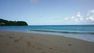 4hrs of the ocean waves of the Caribbean sea to comfort your soul - Nature ASMR