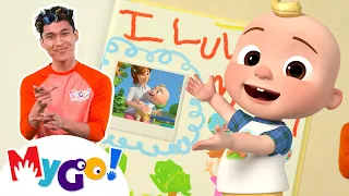 My Mommy Song 🥰 + MORE! | CoComelon Nursery Rhymes & Kids Songs | MyGo! Sign Language For Kids