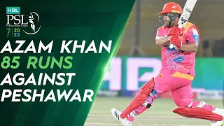 Azam Khan Brutal 85 Runs Against Peshawar | Islamabad United vs Peshawar Zalmi | HBL PSL 7 | ML2L