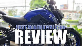 2021 Yamaha MT07 1 Month Ownership Review in Australia