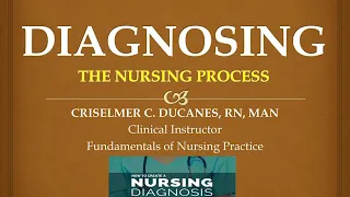 FUNDA LECTURE: Diagnosing Phase of Nursing Process