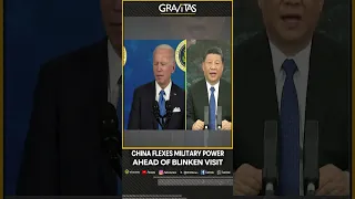 Gravitas: China shows Blinken war muscle against Taiwan | Gravitas Shorts