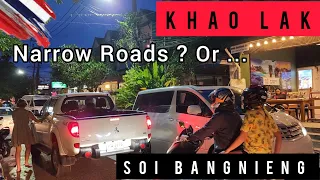 Driving Through Soi Bangnieng in this evening | High Season 5 November 2022 | KhaoLak Thailand
