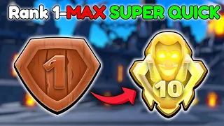 HOW TO GET TO MAX RANK QUICK IN ENDLESS MODE (Toilet Tower Defense)