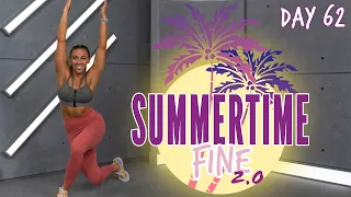 40 Minute Full Body Sweat Workout NO EQUIPMENT! | Summertime Fine 2.0 - Day 62