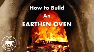 How to Build an Earthen Oven with Clay Cob for Pizza, Sourdough Bread Baking, etc