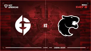 EG vs FUR - VCT Americas Stage 1 - W4D2 - Map 1