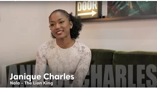 Introducing Janique Charles, the new Nala in Disney's The Lion King