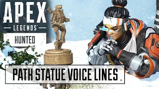 Pathfinder Statue Voice Lines Season 14 - Apex Legends